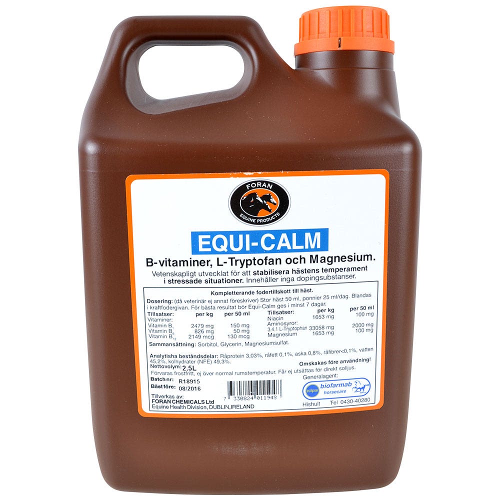 Equi-Calm Foran 2,5 lit - Foran Equine Products