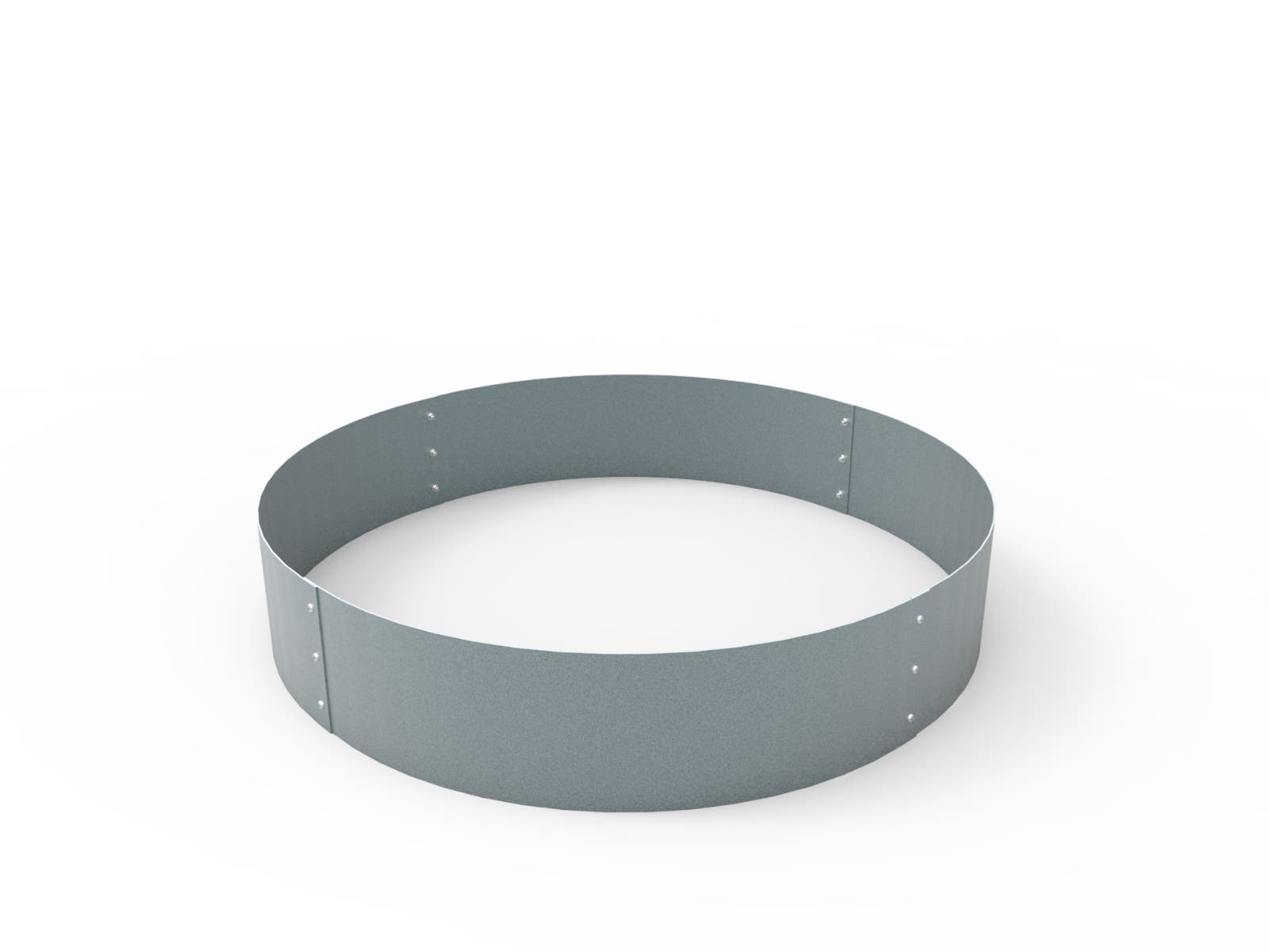 Planteringskant Flexigarden Aluzink 180 mm Cirkel