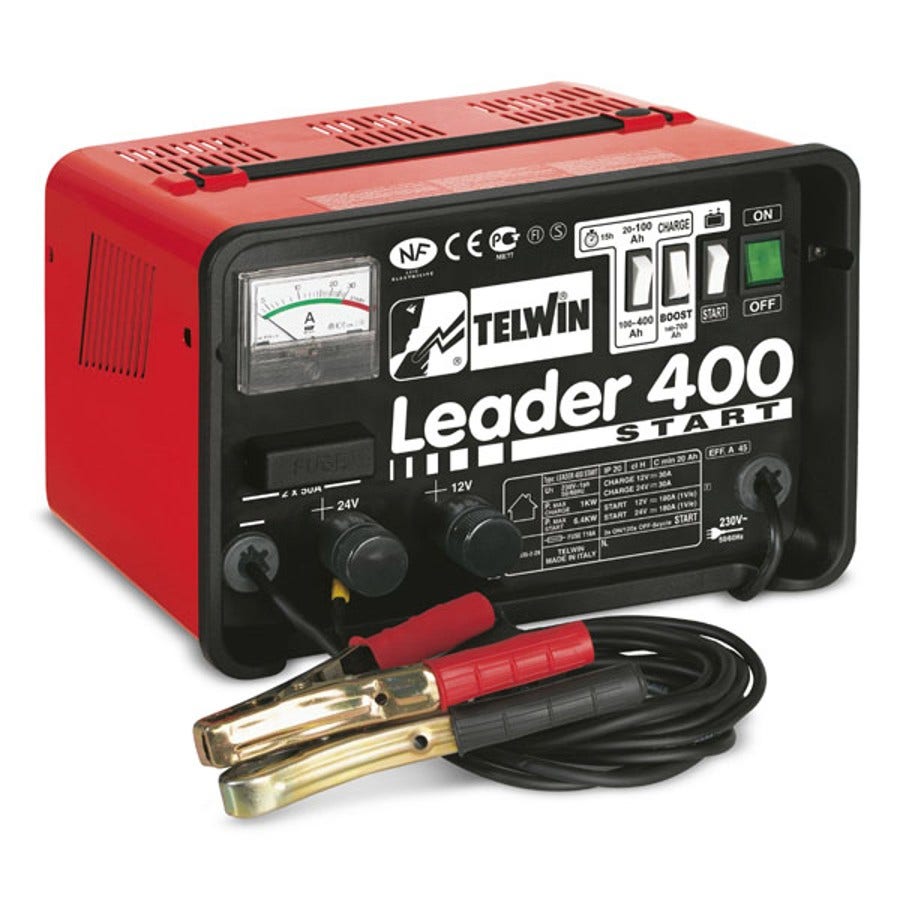 Batteriladdare Telwin Leader 400 Start 12/24v