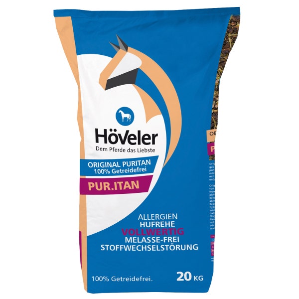 Hästfoder Müsli Höveler Puritan 20 kg - Höveler