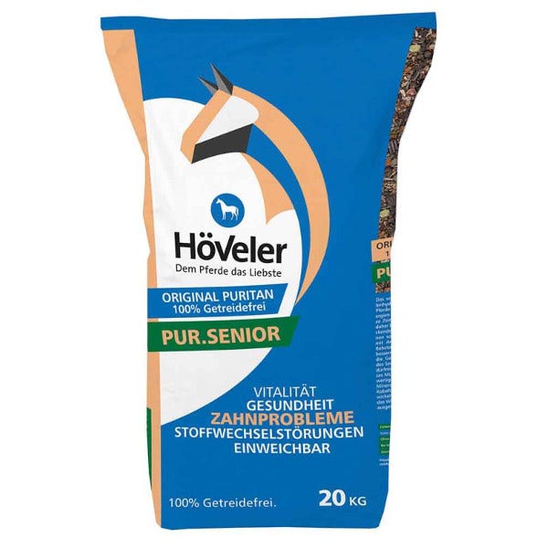 Hästfoder Müsli Senior Höveler Puritan 20 kg - Höveler