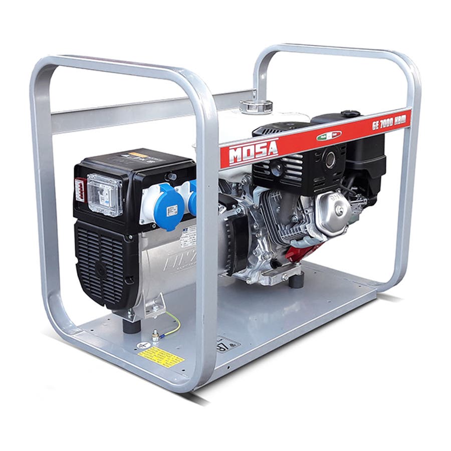 Elverk Mosa GE 7000 HBM GX390 6,7 kVA 230 V