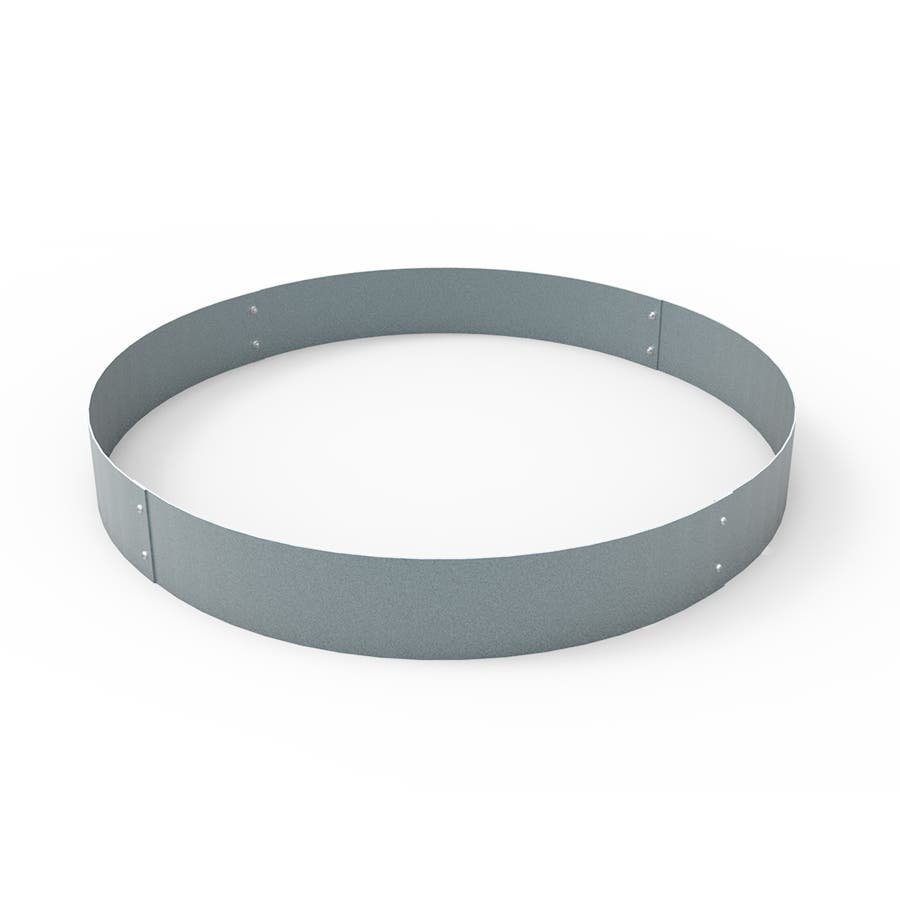 Planteringskant Flexigarden Aluzink 120 mm Cirkel