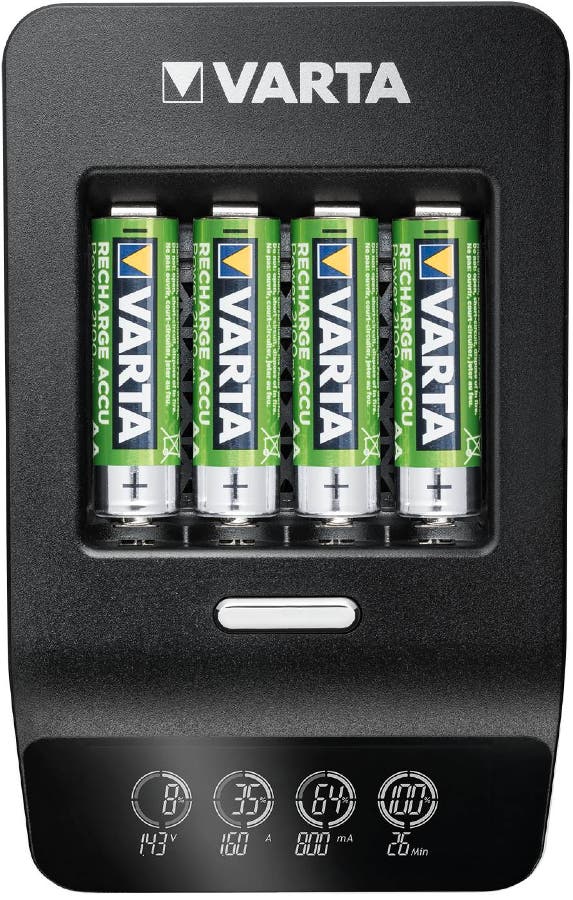 Batteriladdare Varta LCD Ultra Fast+