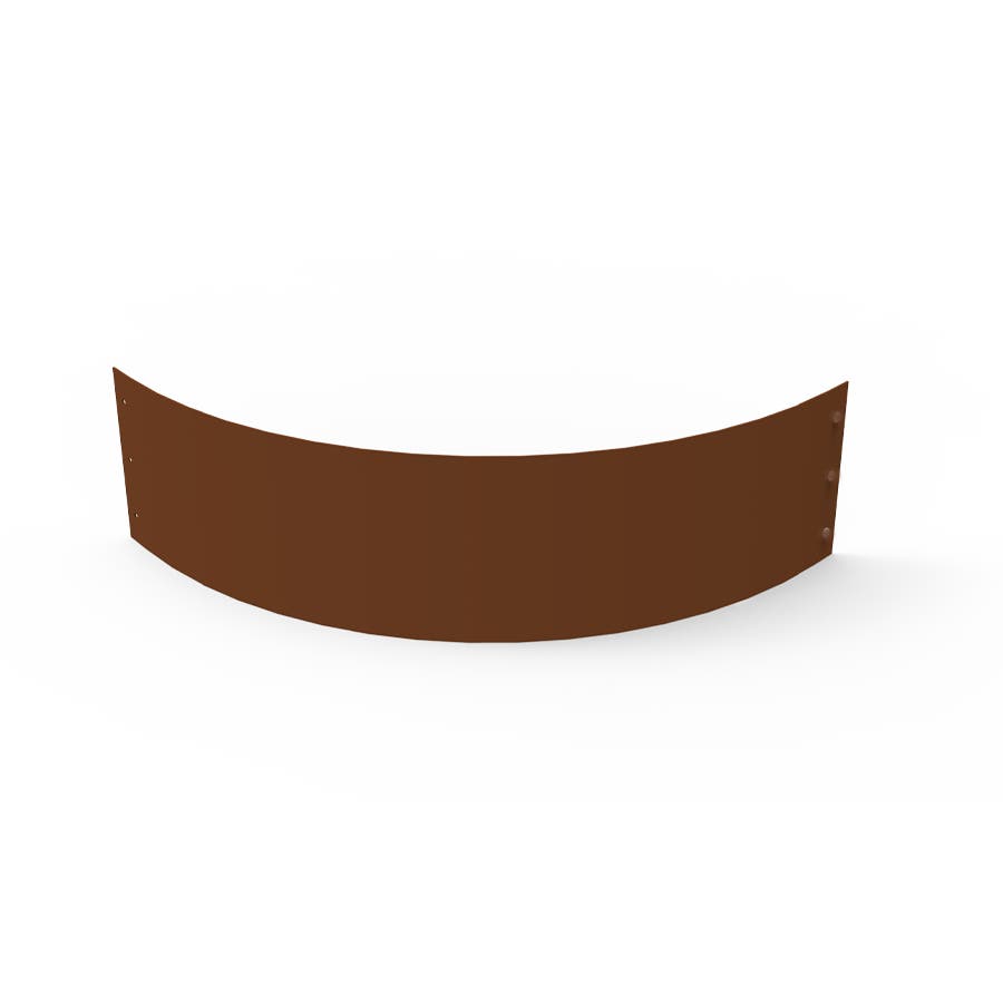 Planteringskant Flexigarden Corten 180 mm Kvartsbåge