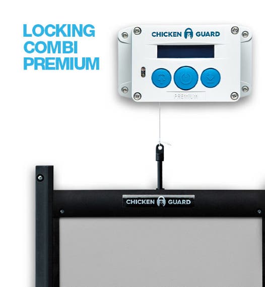 Automatisk lucköppnare ChickenGuard Locking Combi Premium