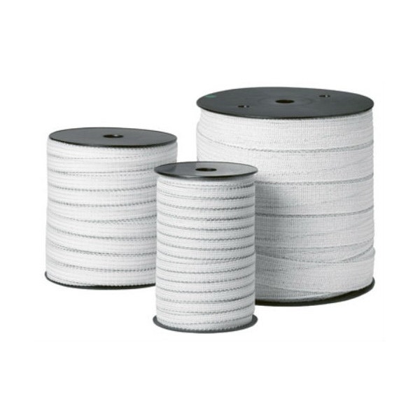 Elband Foga Maxi8 20mm 500 M Vitt Med Svart Kant