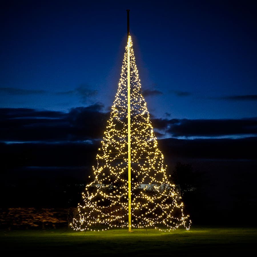 Julbelysning Fairybell 6 m 2000 LED 20W Varmvit ink väska och förlängningskabel