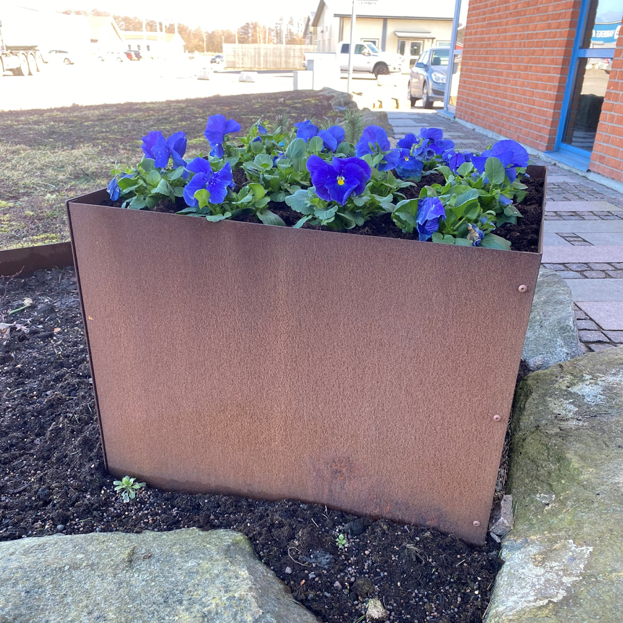 Cortenkruka Flexigarden Utan Botten 60x60x55 Cm