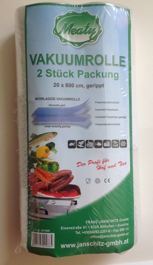 Vakuumrulle Meaty 20x600 cm 2-pack