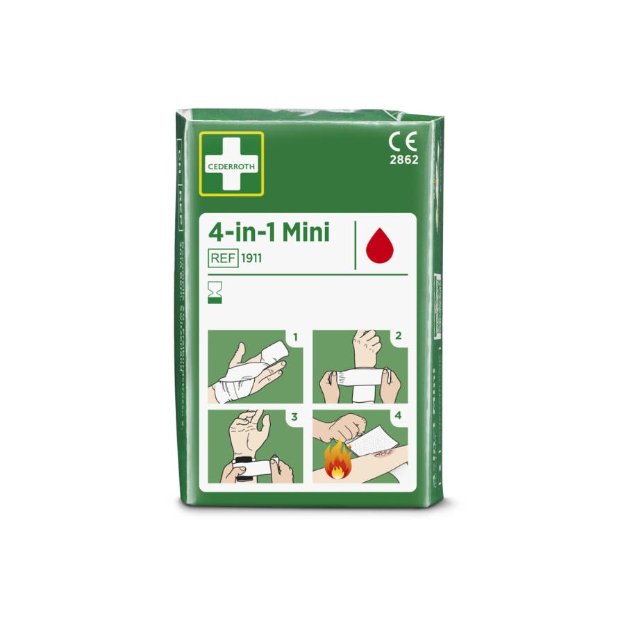 Blodstoppare Cederroth 4-in-1 Mini