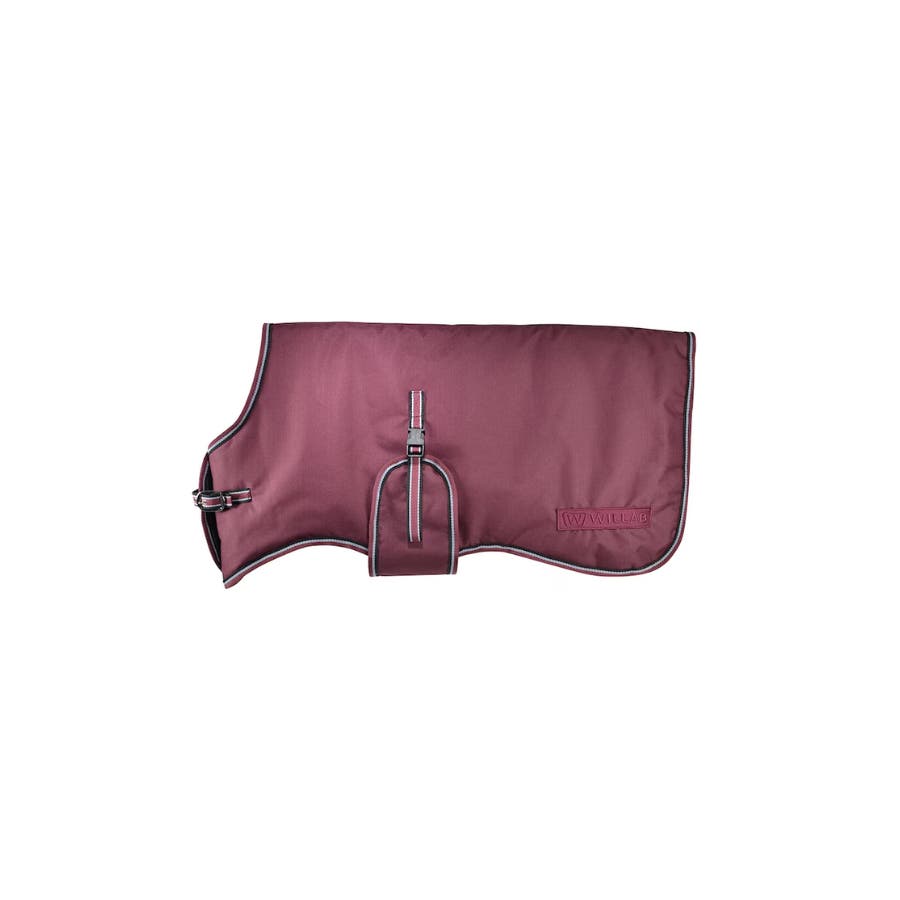 Willab Kalvtäcke Mira 200g Vinröd 70cm