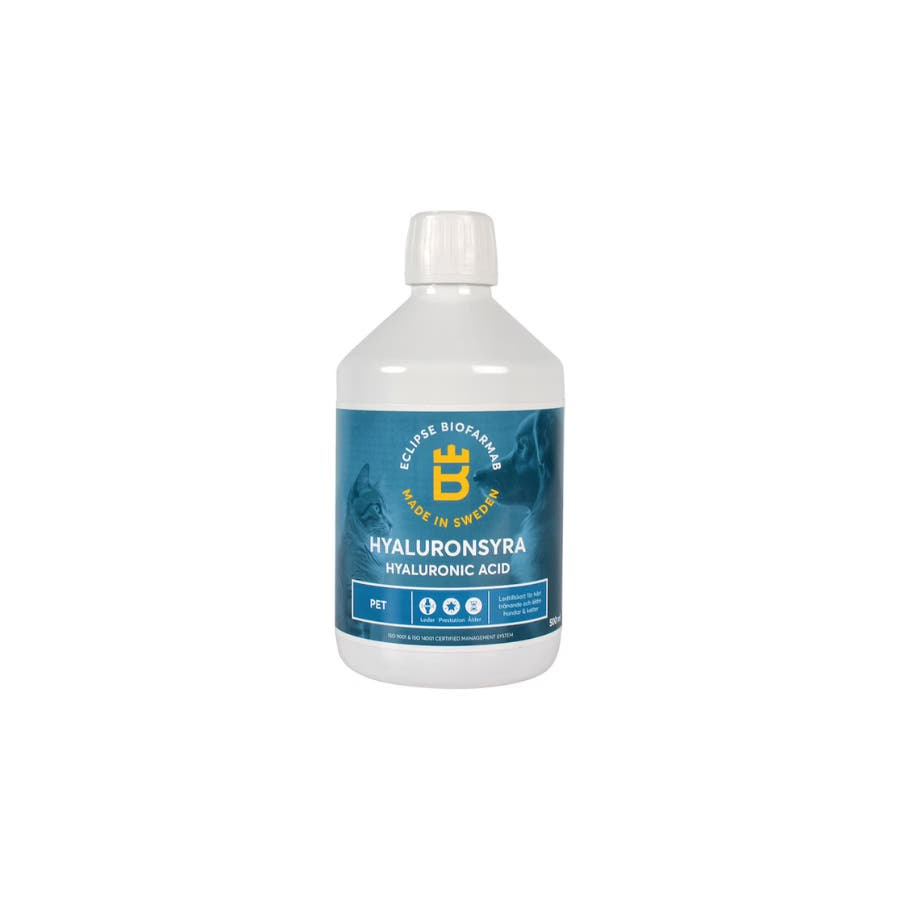 Hyaluronsyra Eclipse Biofarmab Hund 500 ml