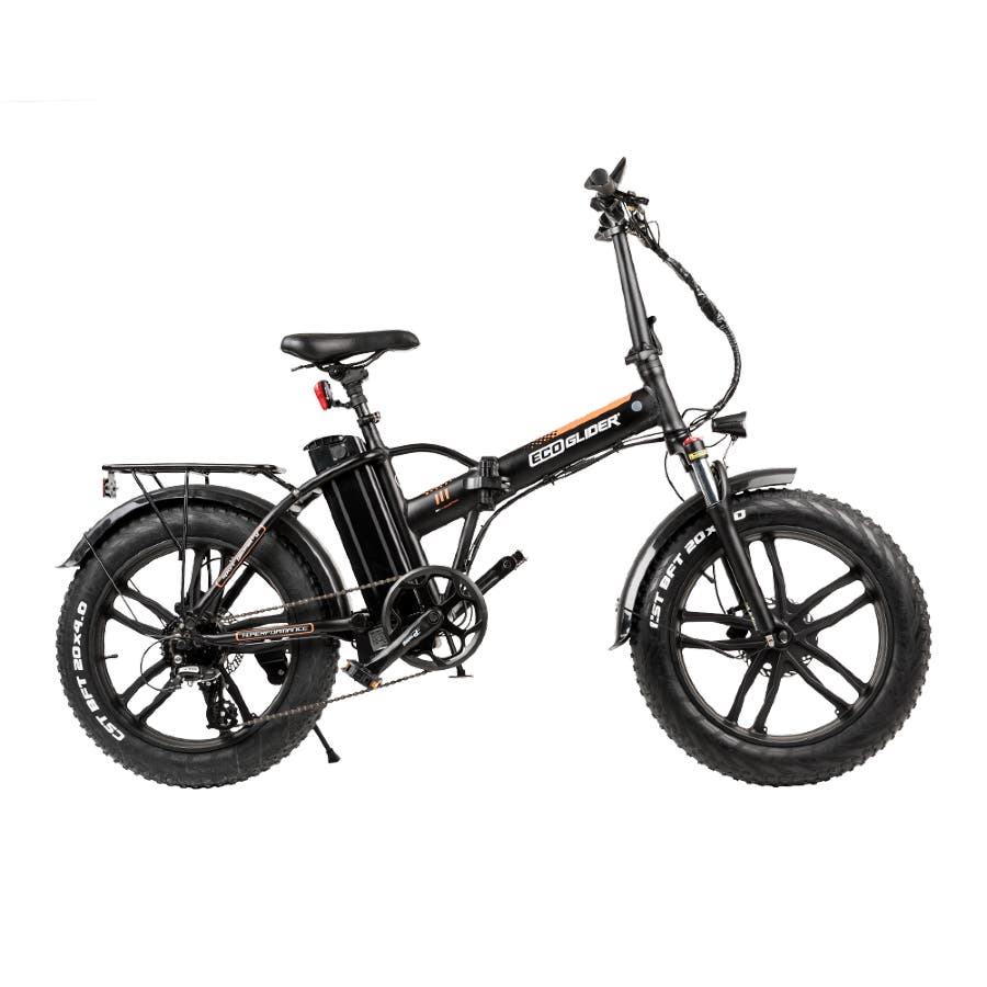 Elcykel Ecoglider RS4 Hero 12,5 AH Svart
