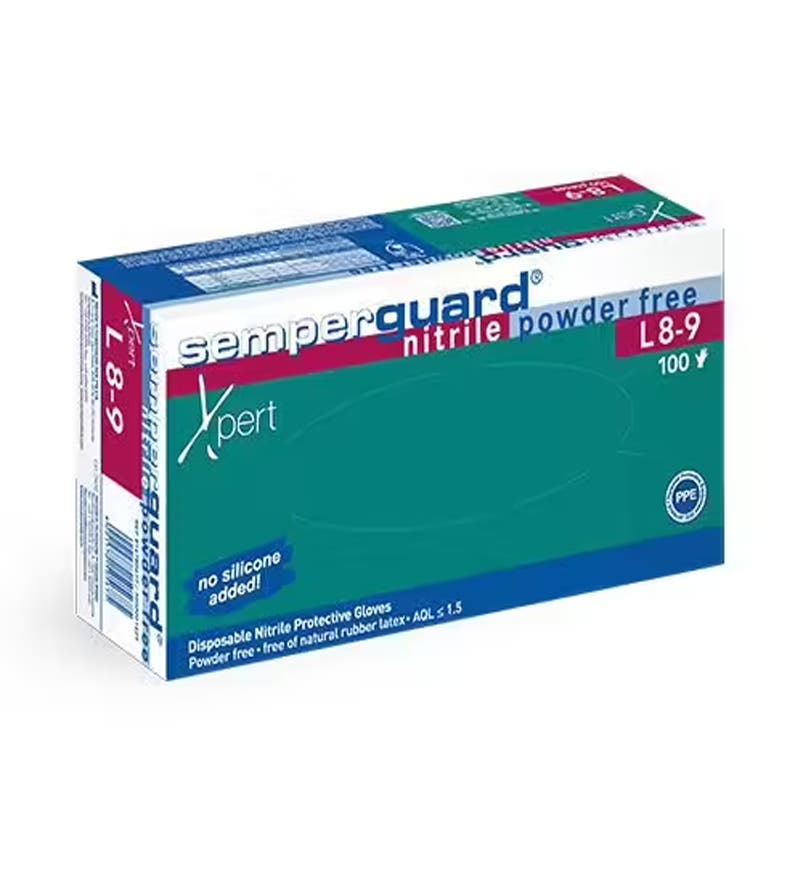 Nitrilhandskar Semperguard Xpert 100 st