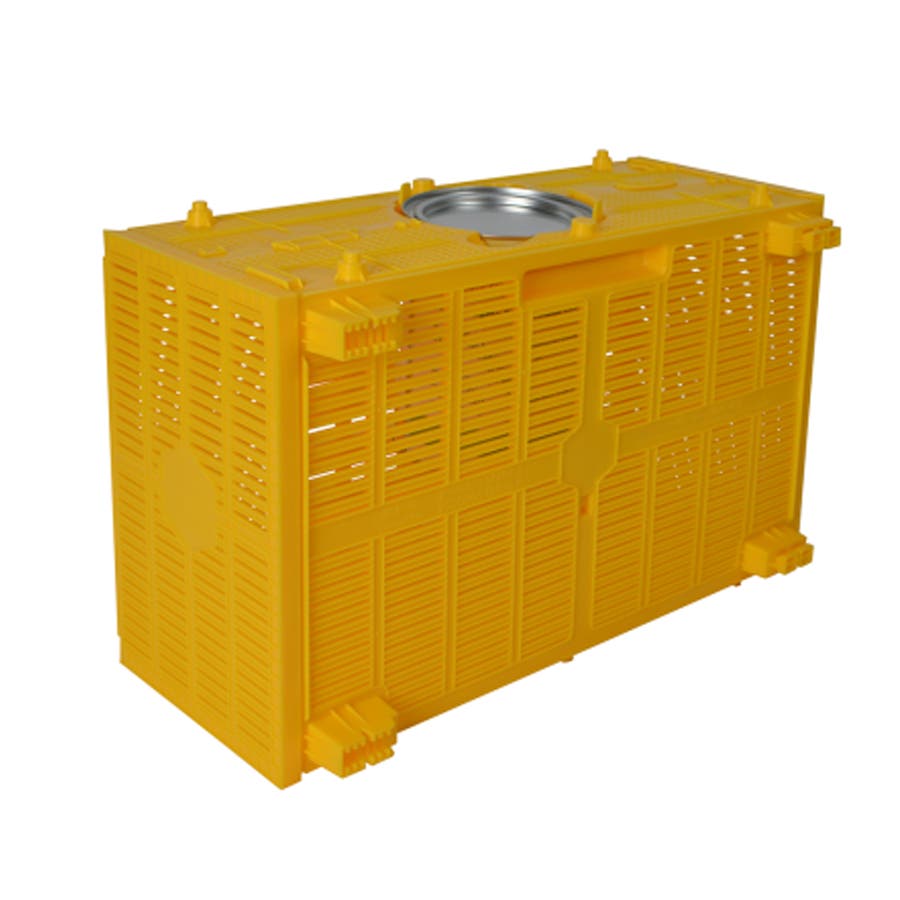 Transportbox Willab PP plast omonterad
