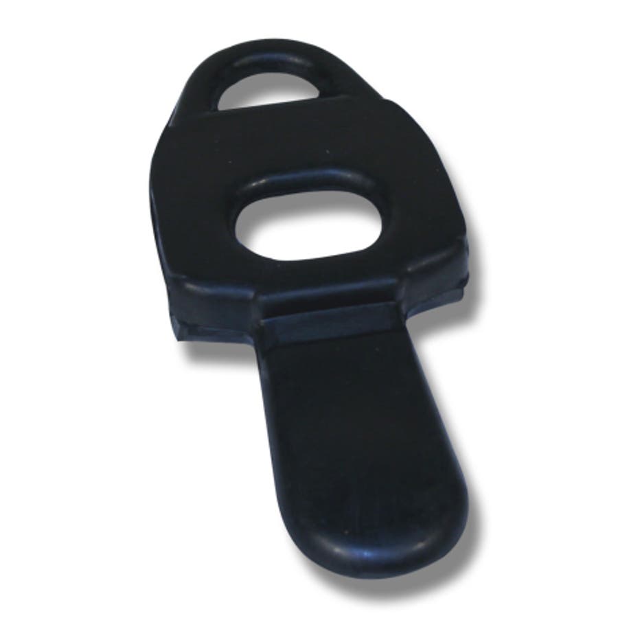 Tungfelsgummi Svart