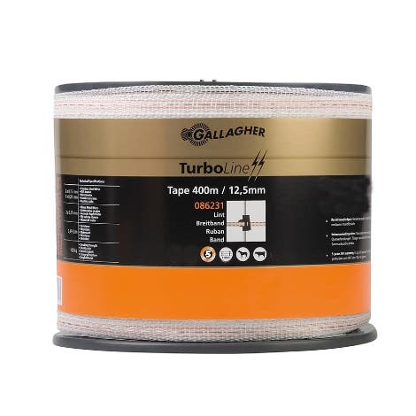 TurboLine band Gallagher, 12,5mm, 400m, 2-pack